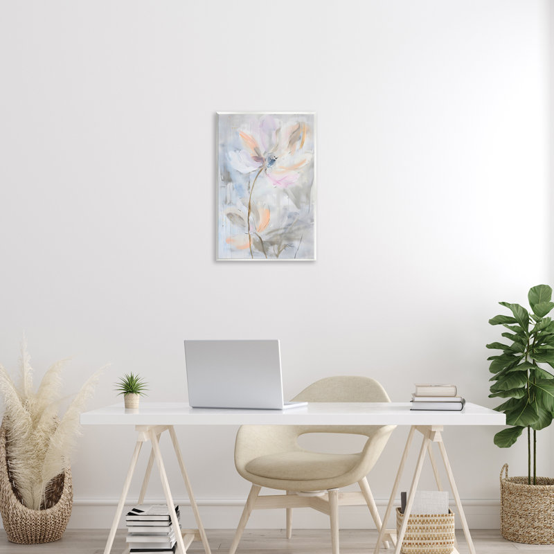 "Abstract Floral Splash", art par LSR Creative Studio, H 19 po x l 13 po