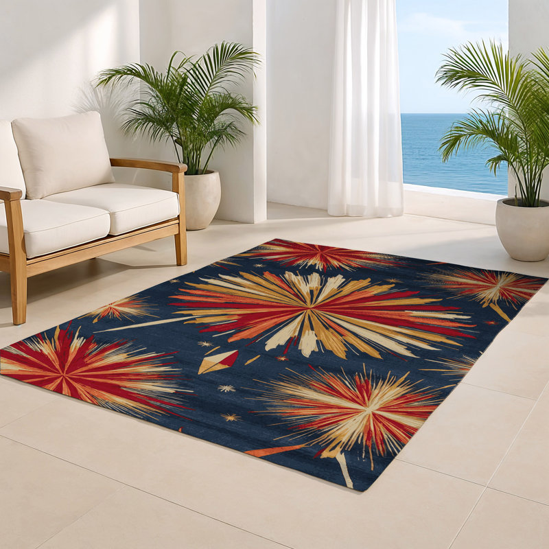 Tapis intérieur et extérieur ArtDeco, Rectangle 4pi x 6 pi
