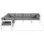 Canapé modulaire d'extérieur de 120 po avec coussins Berendina-61189492-61209838