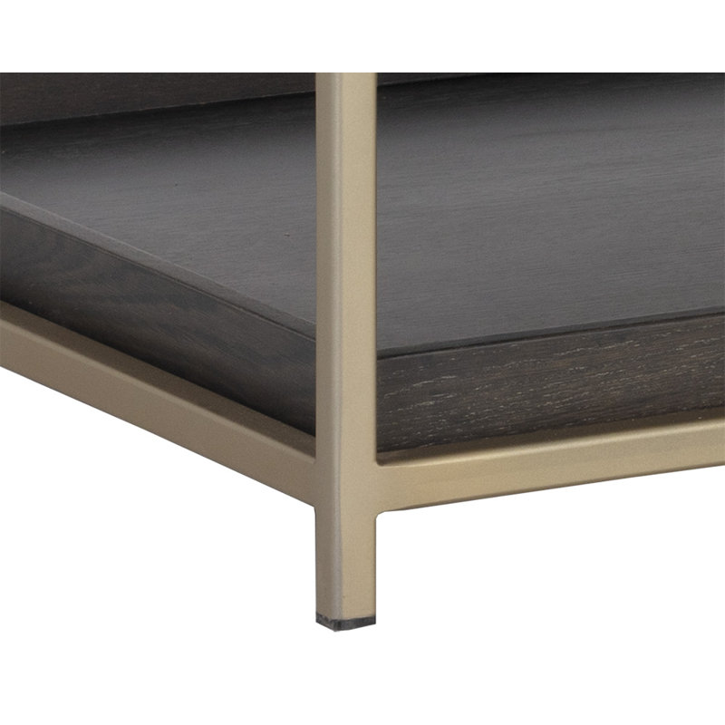 Rebel 63'' W Solid Wood Console Table, Gray