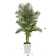 66'' Faux Palm Tree in Metal Planter