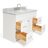 Hamlet 49'' Single Bathroom Vanity with Carrara Marble Top-60199461