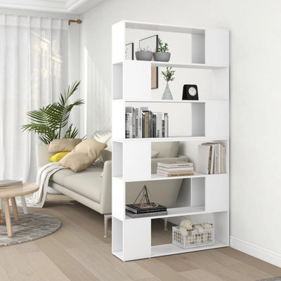 Eslow 188 cm H x 100 cm W Room Divider Bookcase