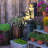 Aurash Outdoor Column Fountain with Lights