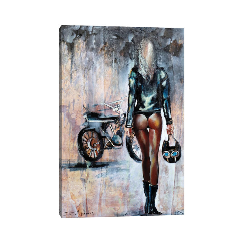 Follow Me 1 Piece Painting on Canvas, 20.32 cm H x 30.48 cm W, Wrapped Canvas