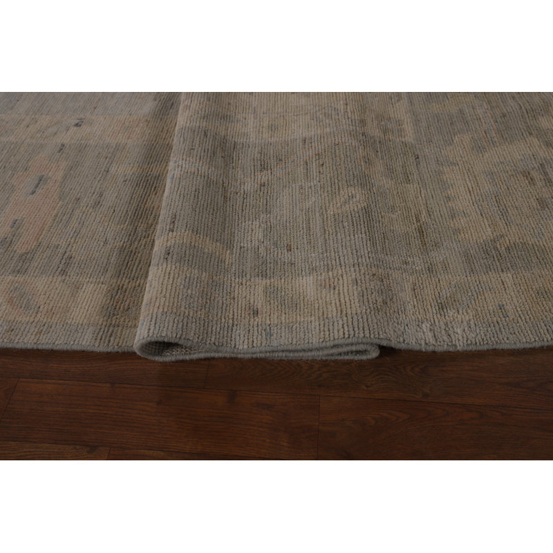 Vegetable Dye Oushak Turkish Large Rug 14