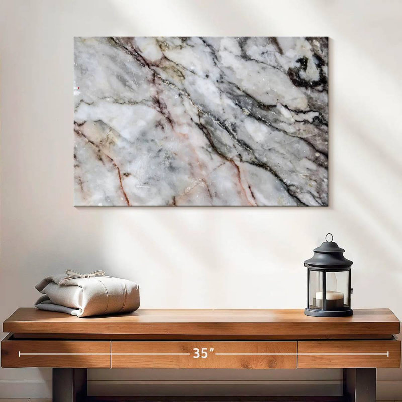 Avery Abstract Marble Texture, 16" H x 24" W