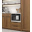 24 po Four à micro-ondes à convection intégré en acier inoxydable noir avec cuisson rapide et à capteur, 1,6 pi cu