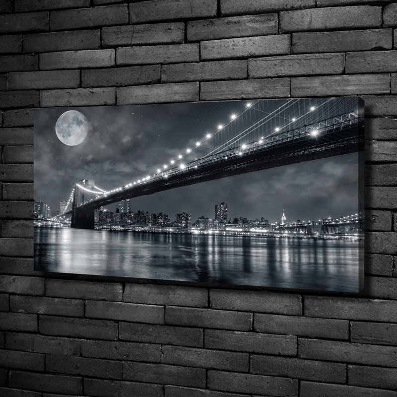 Brooklyn Bridge - Wrapped Canvas Print