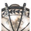 3 - Light Semi Flush Mount