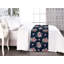 Chemin de lit Ambesonne Vintage Rose Minimalist Flowers Violet Blue-106930616