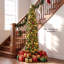 Arbre de Noël artificiel 5 pi avec lumières DEL blanc chaud-275223467