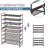 12 Pair Stackable Shoe Rack