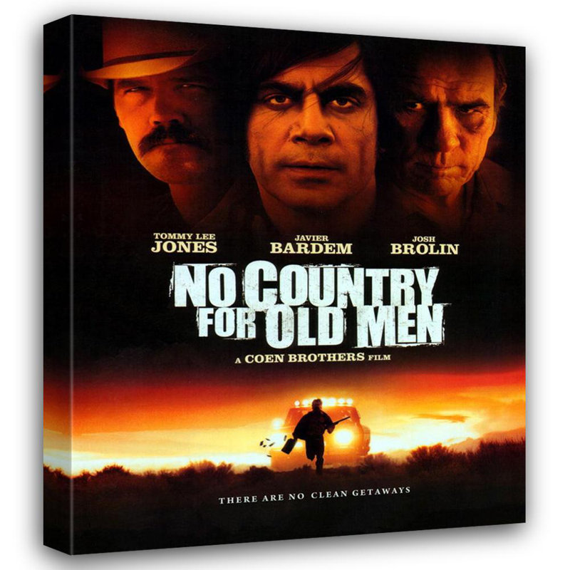 No Country For Old Men, H 43 po x l 36 po