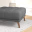 Repose-pieds capitonné carré l 35,5 "x P 35,5" Ardrie-602999419