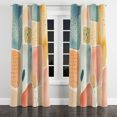 Aureana - Modern Blackout Grommet Curtain - 1 panel