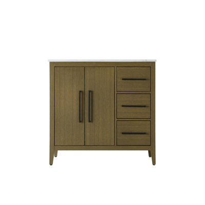 Meuble-lavabo simple 36 po