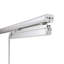 Rail à panneau simple semi-transparent extensible de 36 à 58 po x H 94 po, largeur de panneau 23,5 po-120880271-120880266