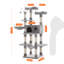 158cm H Cat Tree-5599185
