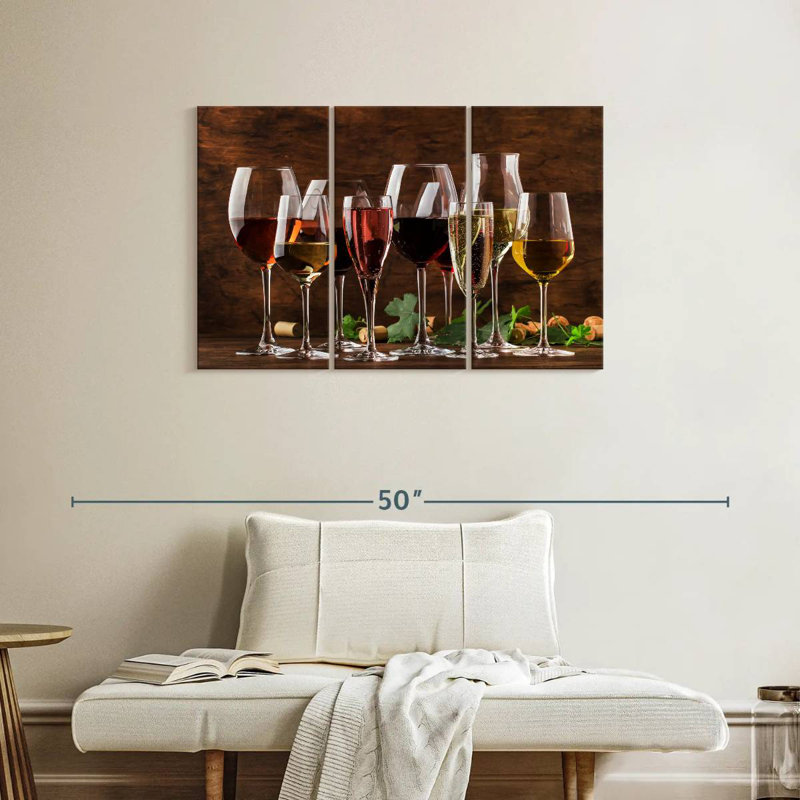Verres à dégustation Yarlin, H 24 po x l 38 po