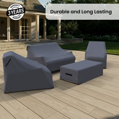 Isham Acacia Wood Patio Chair Covers