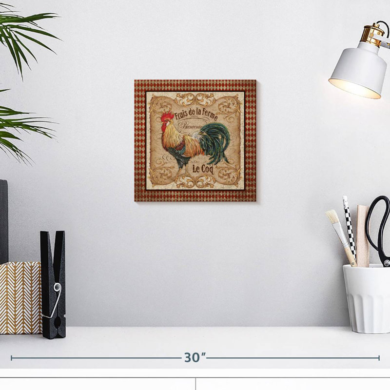 Crowle Old World Le Coq, 10" H x 10" W