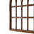 Farmhouse Arched Window Frame Wall Decor 20 X 32 Inches, Hanging Burning Finish Cathedral Wooden Window Frame, Handmade Rustic Faux Window Pane