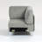 Modular Sectional Sofa Corner Seat,Middle Seat Module Couch,Gray