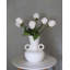 Bourgeon de rose blanche de 23 po
