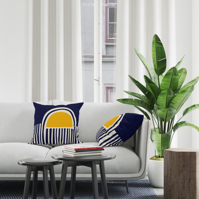 Jeté carré en polyester intérieur / extérieur