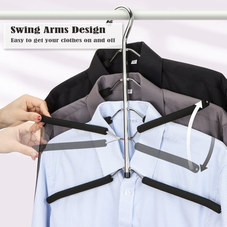 Space Saving Nonslip Shirt Hanger