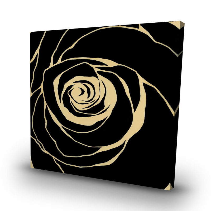 rose - 32"x32" art on canvas