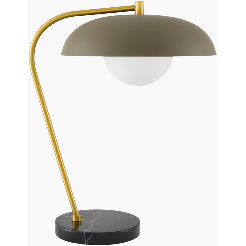Farmington Table Lamp, Black, Green