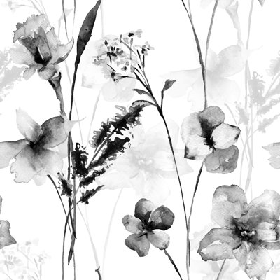 Partia Peel & Stick Floral Roll