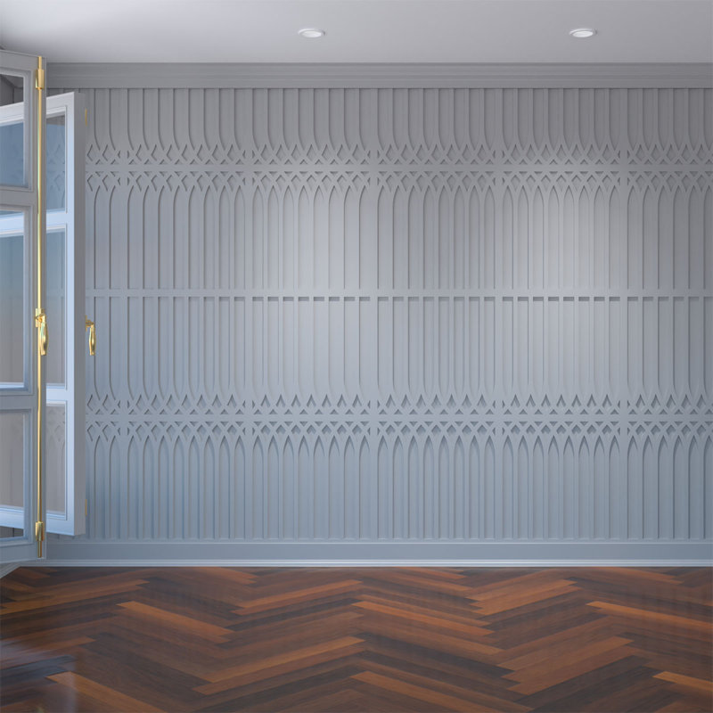 Panneaux muraux décoratifs Cedar Park, H 23,375 po x l 23,375 po x P 0,375 po