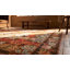 Antique Allover Floral Flat Weave Rug