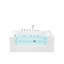 Rayden 1700mm x 800mm Acrylic Bathtub with Tap
