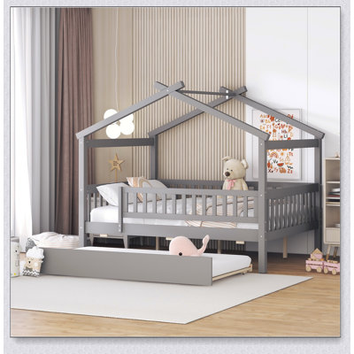 Lit gigogne en bois