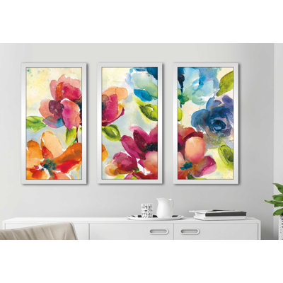 « color my world ii », reproduction de peinture à l’aquarelle à l’impression multi-parties
