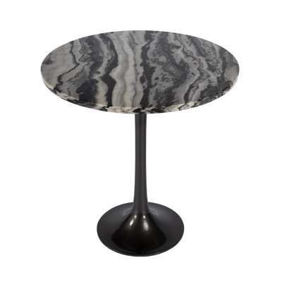 Paxton Round Marble Side Table