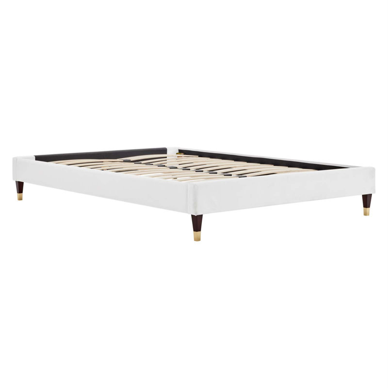 Structure de lit Harlow Performance, Double, Blanc