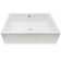 Novatto 20.5'' Porcelain Rectangular Bathroom Sink with Overflow