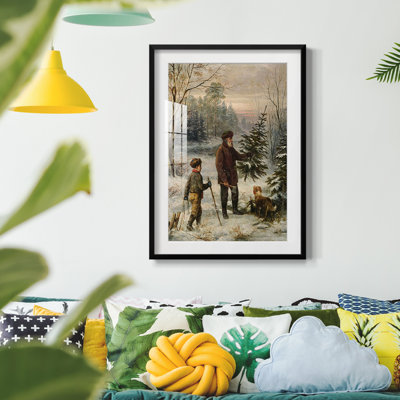 Vintage Landscape CCLIV -Framed Print