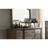 Baudouin Weathered Oak Finish Mirror