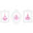 White/Pink selected