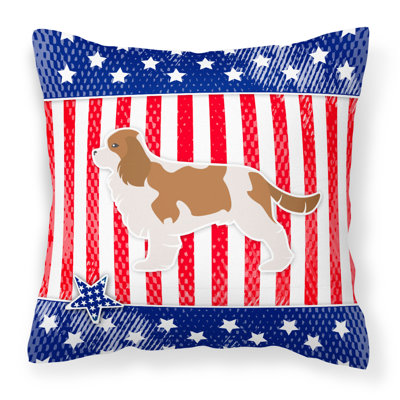 Patriotic Outdoor Throw Pillow