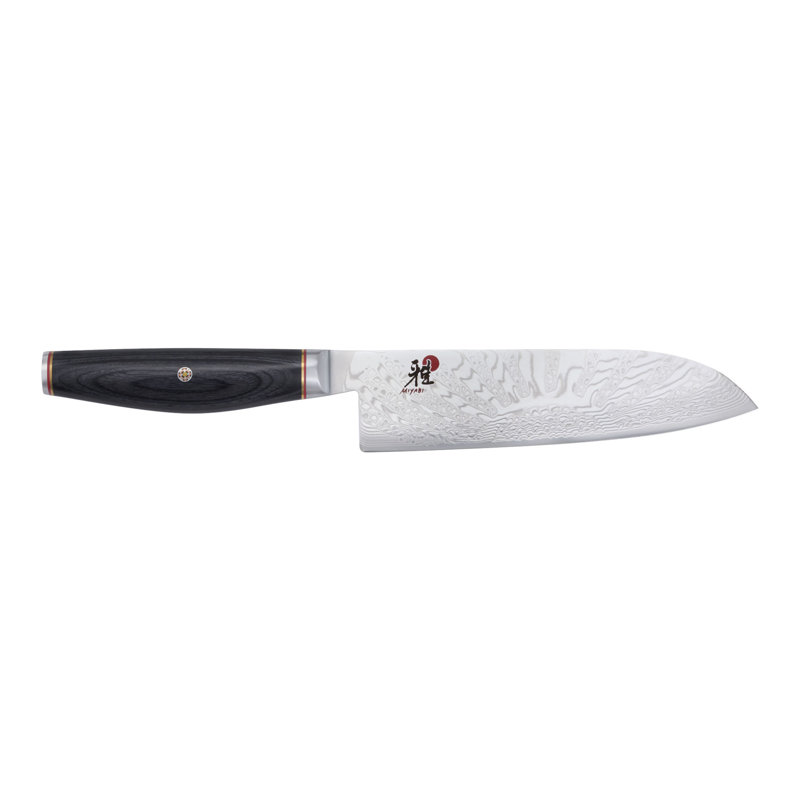 MIYABI TENMEI 7 pouces, Santoku, Noir