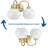 Alayna 2 - Light Dimmable Vanity Light-659463128