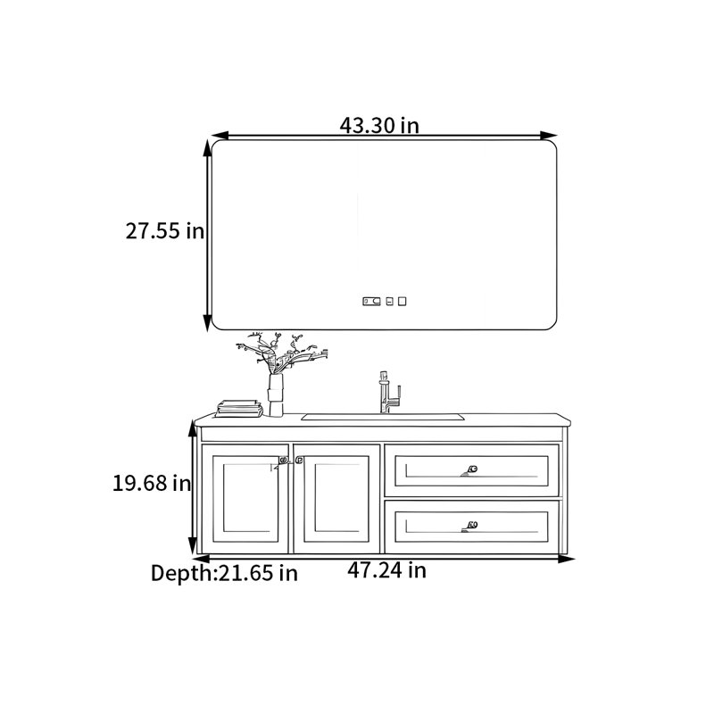 Broussard, 47"
