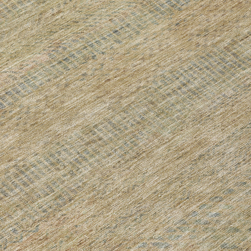 Viviennea Brown Washable Indoor-Outdoor Rug - , 2'6" x 3'10"